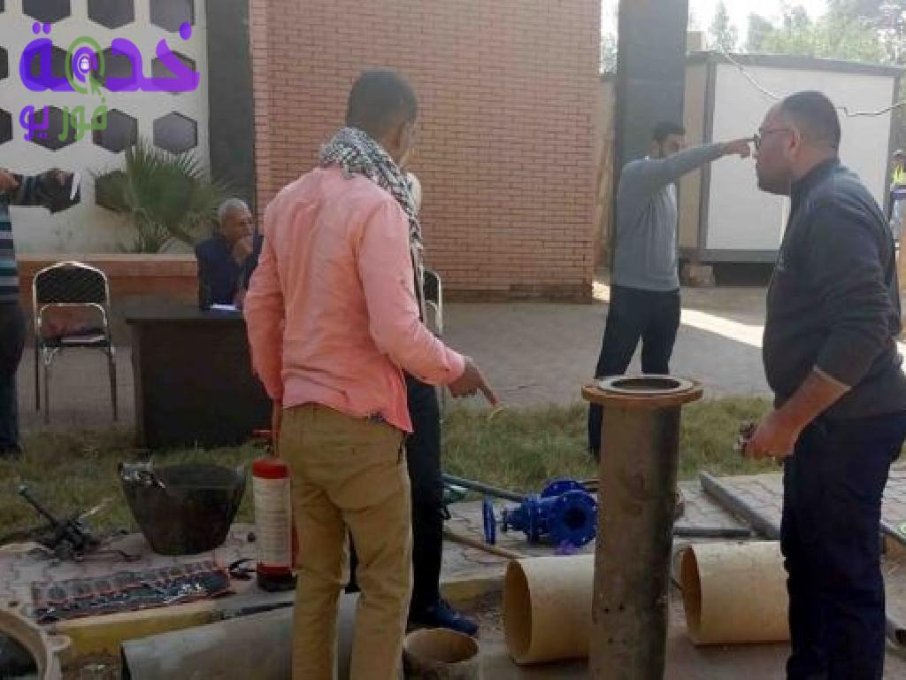بالصور.. بدء الاختبارات العملية للمتقدمين لوظائف مياه سوهاج
