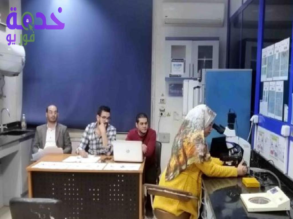 بالصور.. بدء الاختبارات العملية للمتقدمين لوظائف مياه سوهاج