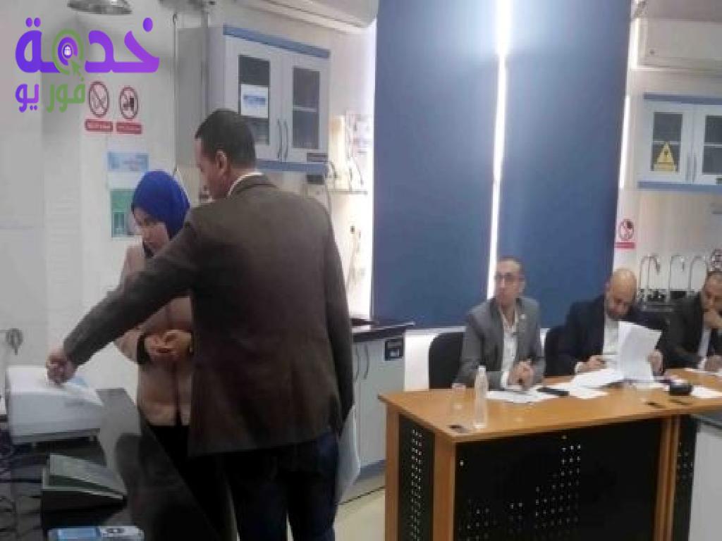 بالصور.. بدء الاختبارات العملية للمتقدمين لوظائف مياه سوهاج