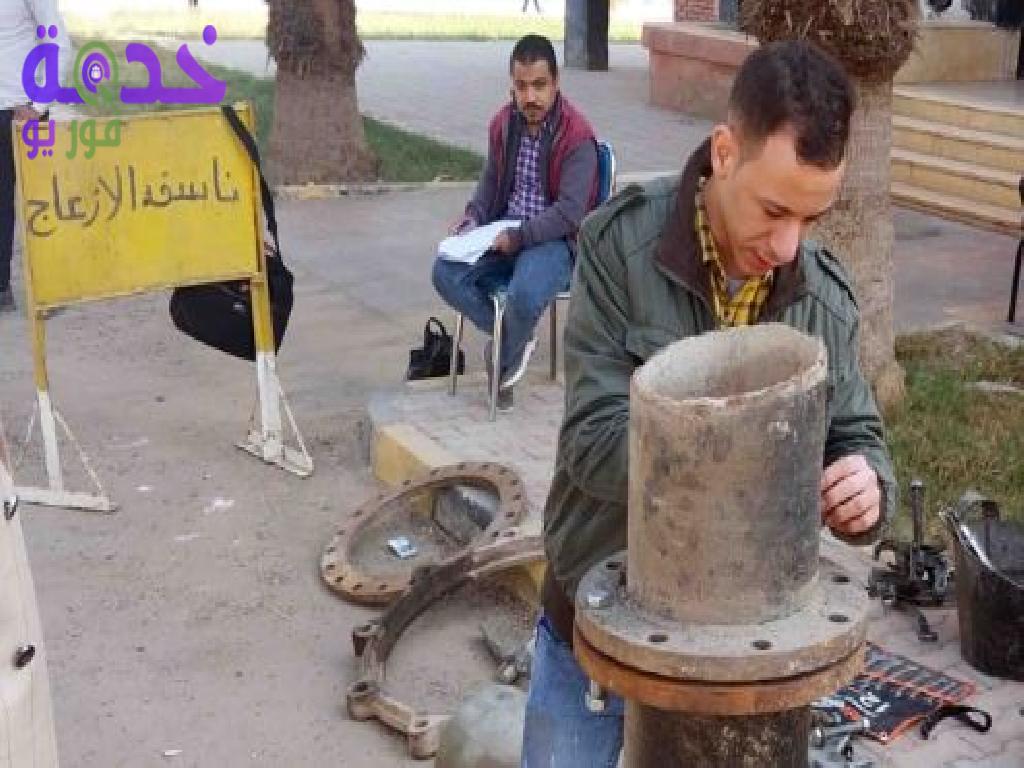 بالصور.. بدء الاختبارات العملية للمتقدمين لوظائف مياه سوهاج