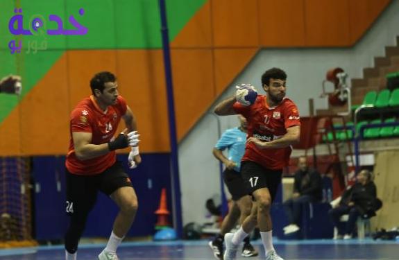 بث مباشر مشاهدة مباراة الأهلي وسبورتنج في بطولة دوري كرة اليد رجال